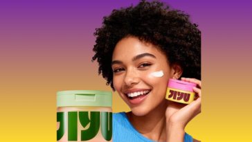 skincare brand ad