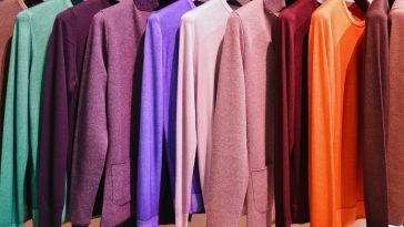 Rack of sweaters