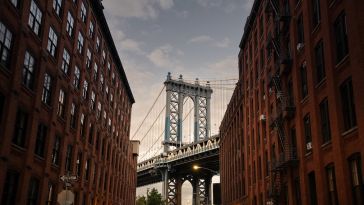 Bridge in NYC pictired
