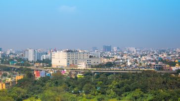 Chennai skyline