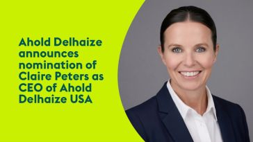 A headshot of Claire Peters, the new CEO for Ahold Delhaize USA.