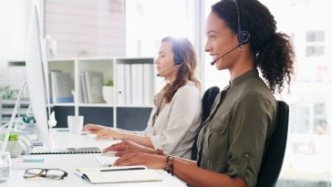 Enterprise account executives on the phone