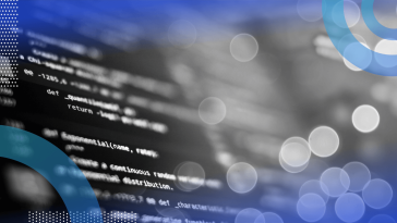 Code on a computer screen