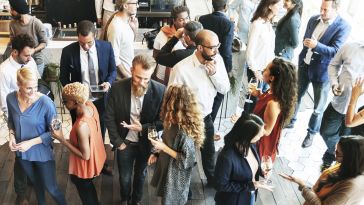 Social event pictured