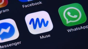 Meta Muse app on a smartphone screen