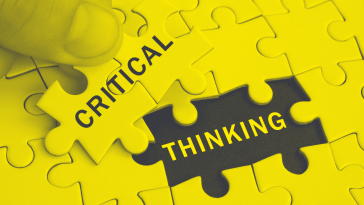 A puzzle representing the importance of critical thinking 
