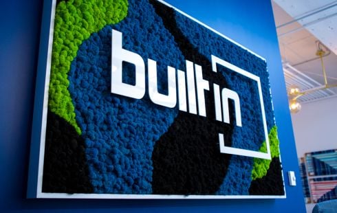 Built In sign wall