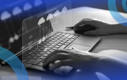 Developer working in version control system