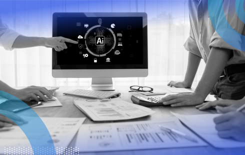 Designers working on a human-centered ai project