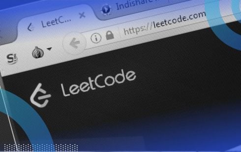 A browser tab showing the LeetCode interface