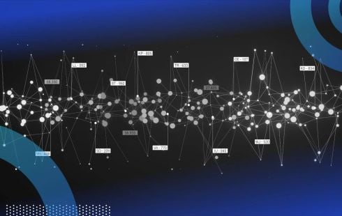 A visual representation of big data