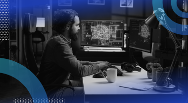 data scientist working on neural network algorithm