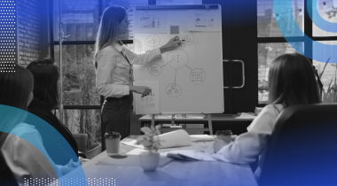 IT team brainstorming AI strategy