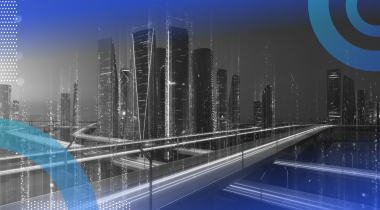 A futuristic city