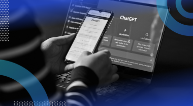 Person using chatgpt