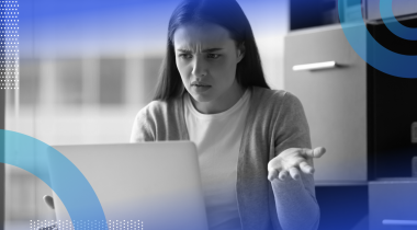 person frustrated at computer representing chatGPT-5 frustration