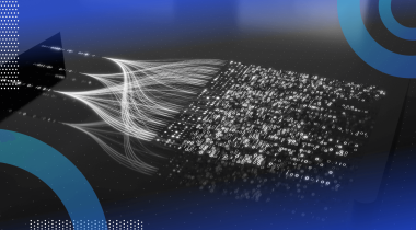 A visual representation of servers and data