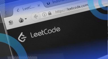 A browser tab showing the LeetCode interface