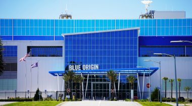 Blue Origin headquarters in Kent, Washington.