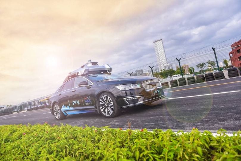 Pony.ai self-driving car companies San Francisco Bay Area