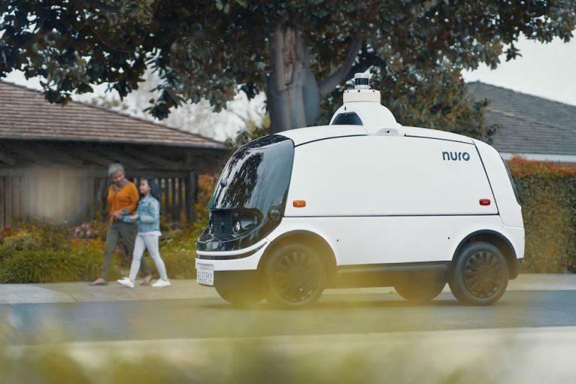 Nuro R2 vehicle