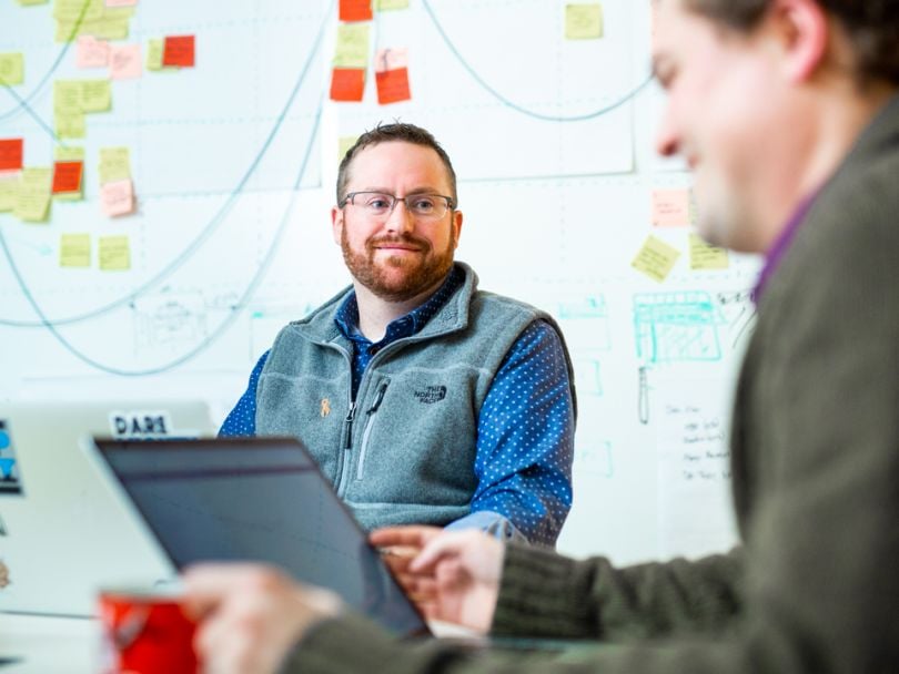 The Arity team meets