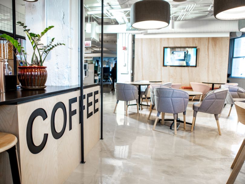 In-house barista at Arity