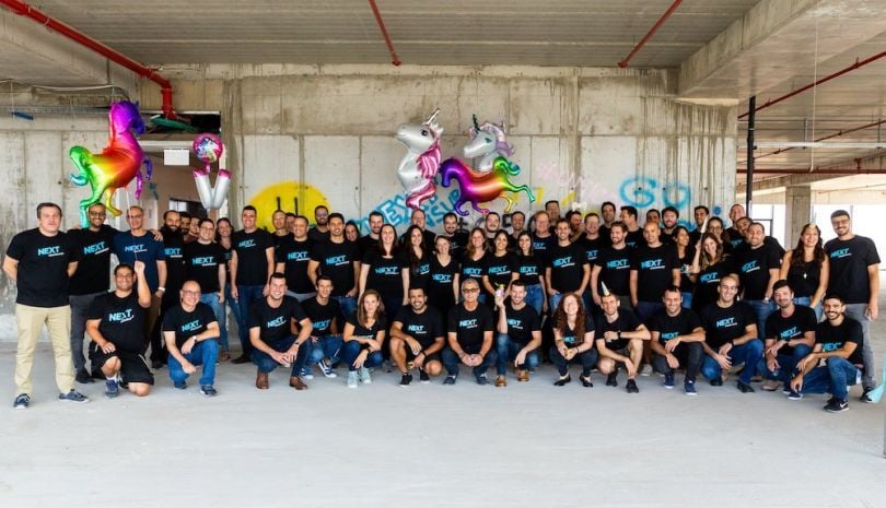 A photo of the Next Insurance team.