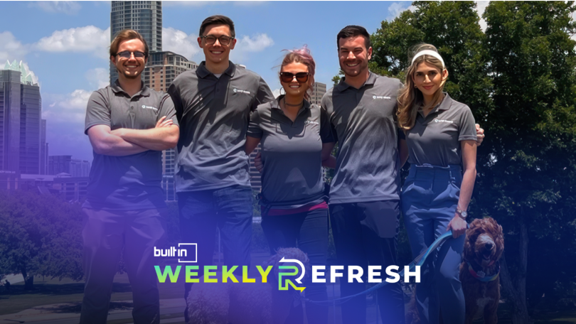 The Keep Aware team poses for a photo.