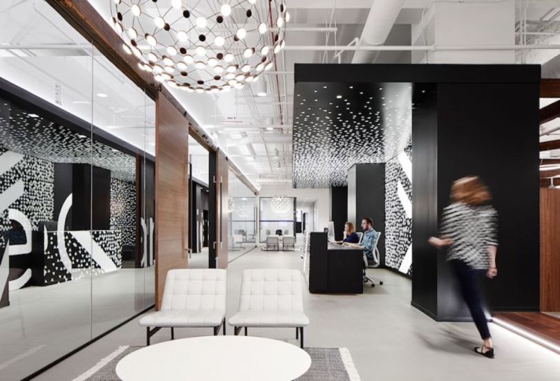 ActiveCampaign's office lobby area