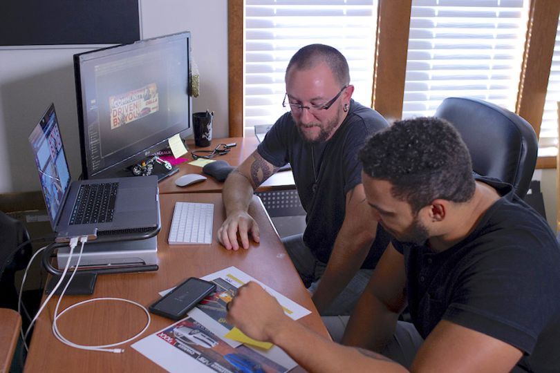 Affinitiv team working CEO SId Nair