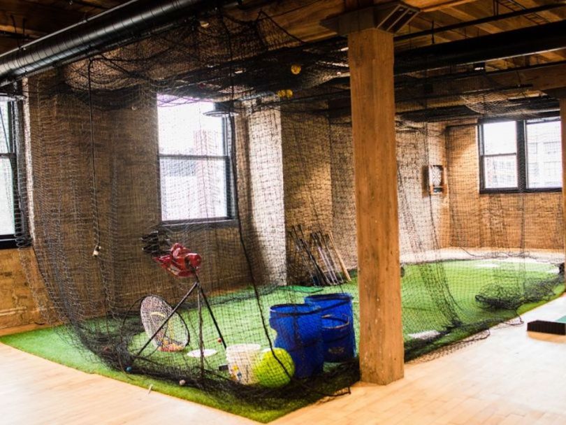 Ansarada's in-office batting cage