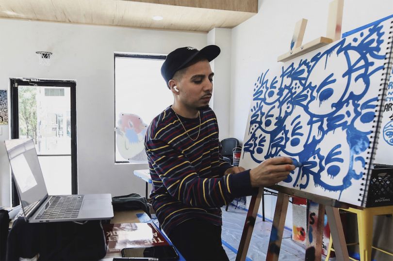 Guest artist for Today at Apple Creative Studios