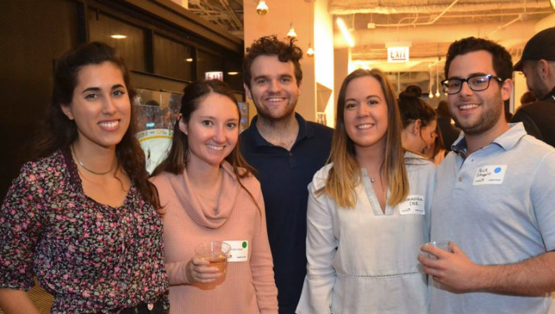 Attendees of Built In Brews