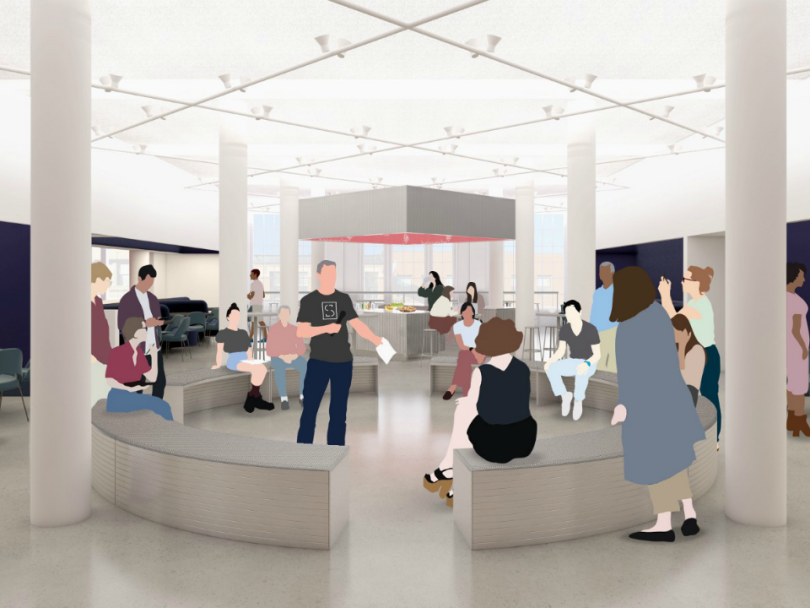 A rendering of the future Betaworks studios