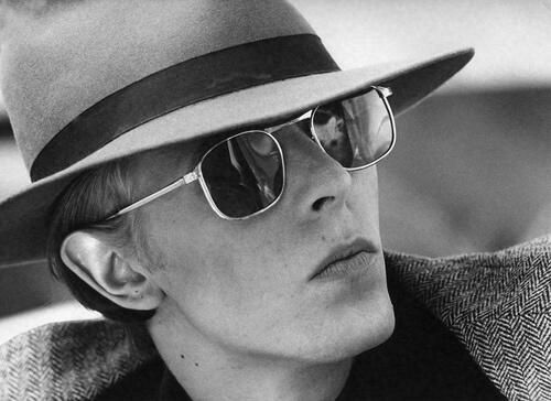 Check Out What David Bowie Looked Like  in 1975 