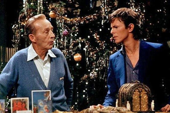 This is What David Bowie and Bing Crosby Looked Like  in 1977 
