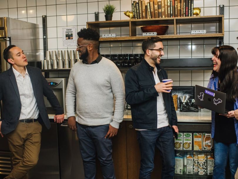 Pico Team in Kitchen