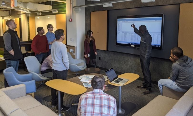 CCC team working in their office