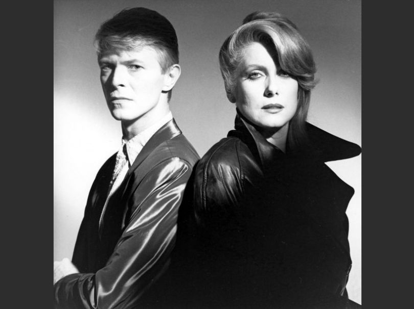Stunning Image of David Bowie and Catherine Deneuve in 1983 