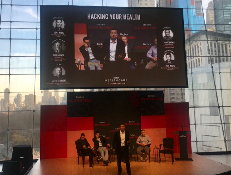 Collective Health presenting at conference