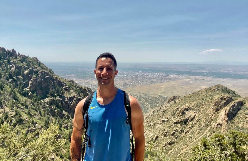 After his wife’s death in 2020, Decide CEO Gabe Lozano went on a road trip that brought him to La Luz Trail in Albuquerque. He eventually landed in Austin, where he opened a second office for his adtech startup Decide. | Photo: Gabe Lozano