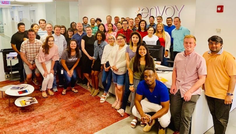Envoy Global team in group photo