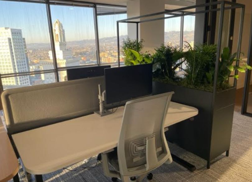Fivetran office with a view of the city