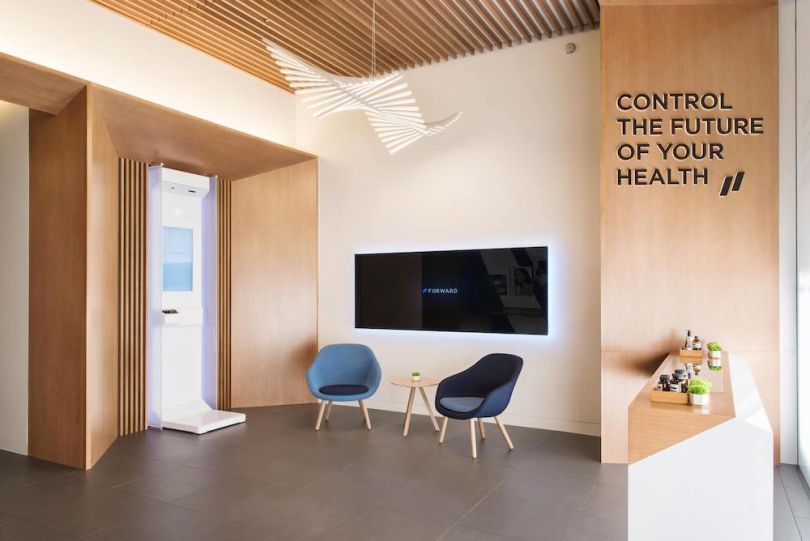 Forward’s baseline health evaluation includes a body scan, heart and lung examination, blood work and a genetic sequence.
