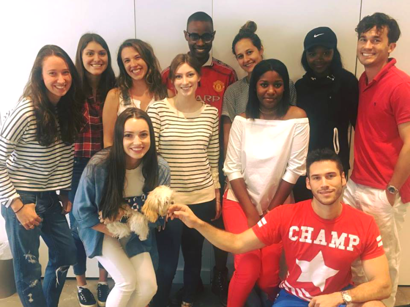 The Frank company team