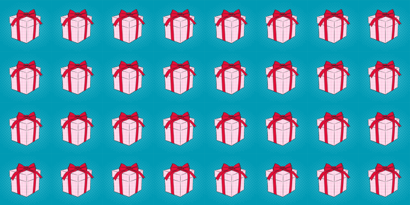 Holiday Prospecting Strategy Gift Pattern