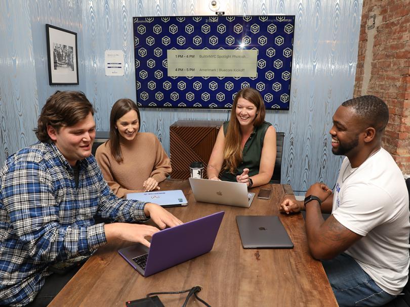 bluecore team at work