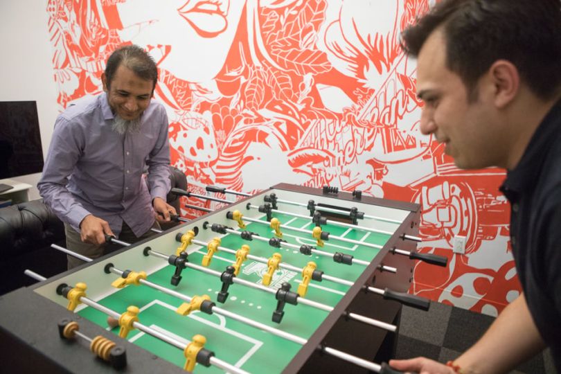 Playing at Shutterstock