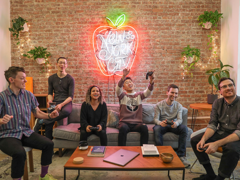 Asana team video games